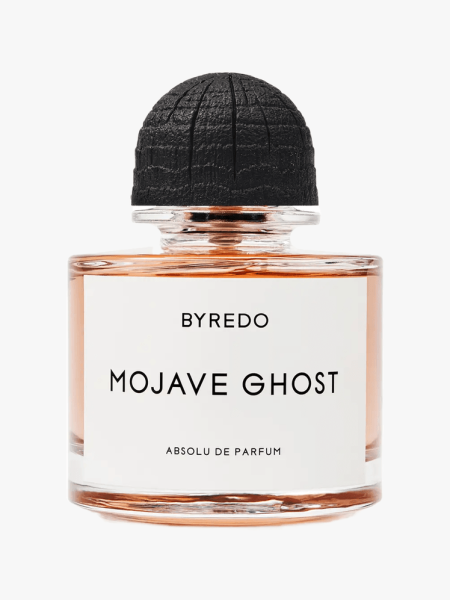 Byredo Mojave Ghost Absolu in branded component on a light gray background