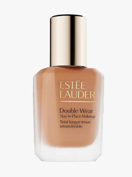 Estée Lauder Double Wear Stay-in-Place Longwear Matte Foundation in branded component on a light gray background