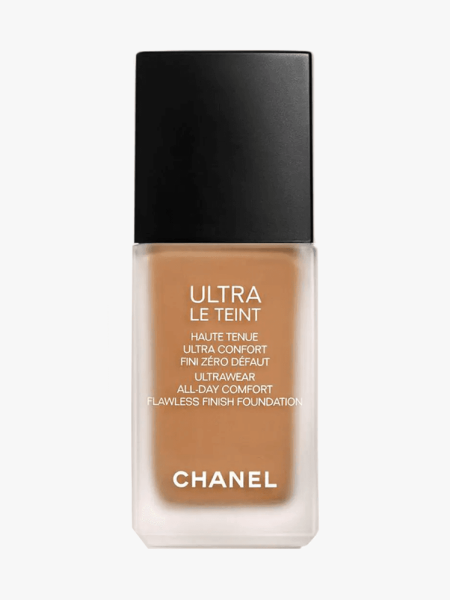 Chanel Ultra Le Teint in branded component on a light gray background