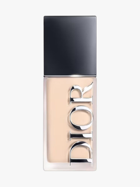 Dior Forever Skin Wear Blurring Natural Matte Foundation in branded component on a light gray background